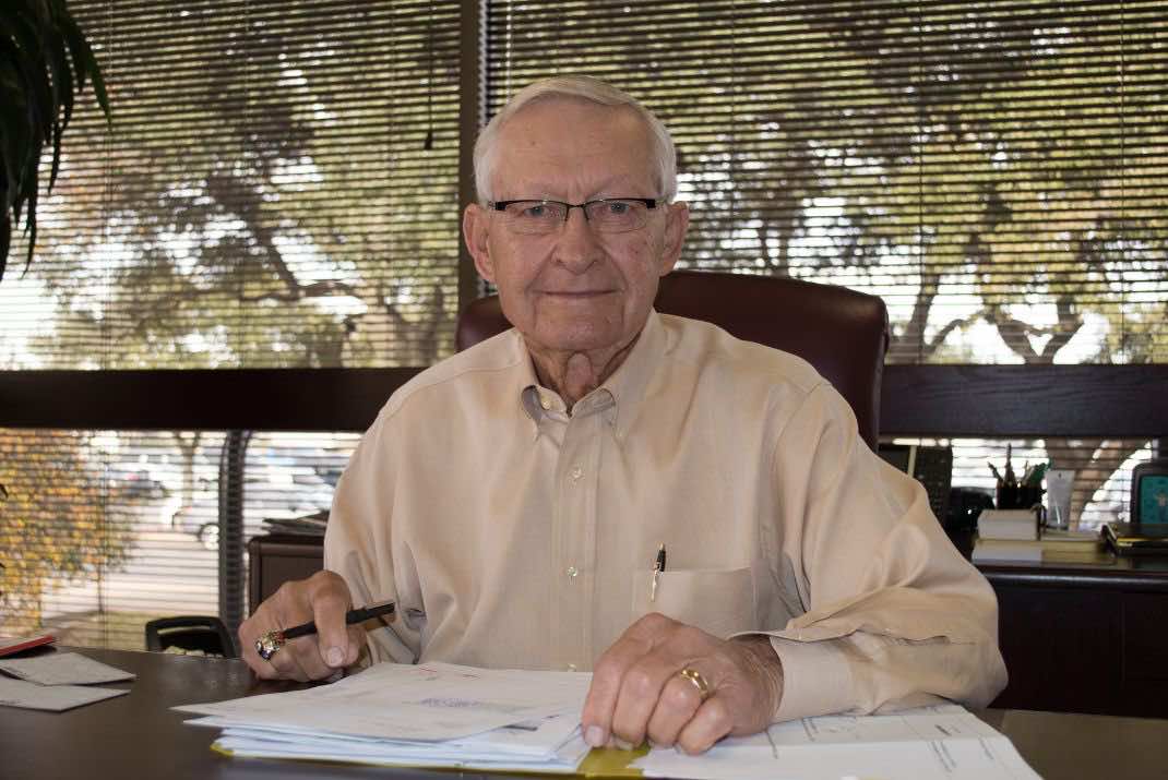 image of Bob Nelson at desk