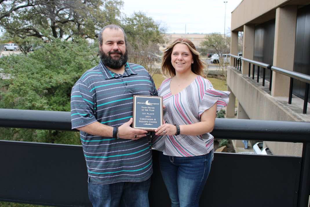 image of the Cooper Family, 2021 team drivers of the year