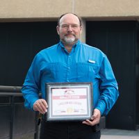 image of three million miler Donald Peterson