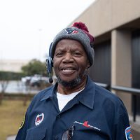 Image of three million miler, Floyd Jones