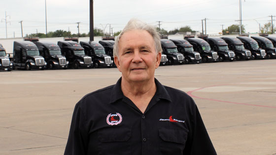 image of Stevens Transport 4 Million Mile Driver Frank Nagley