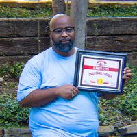 Image of three million miler Herbert Floyd