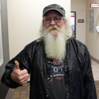 image of three million miler Jeffrey Peterson