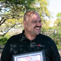 Image of three million miler Jesus Ortega