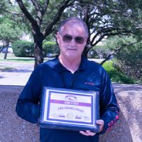 Image of three million miler John Stout