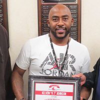 image of three million miler Kelvin Johnson