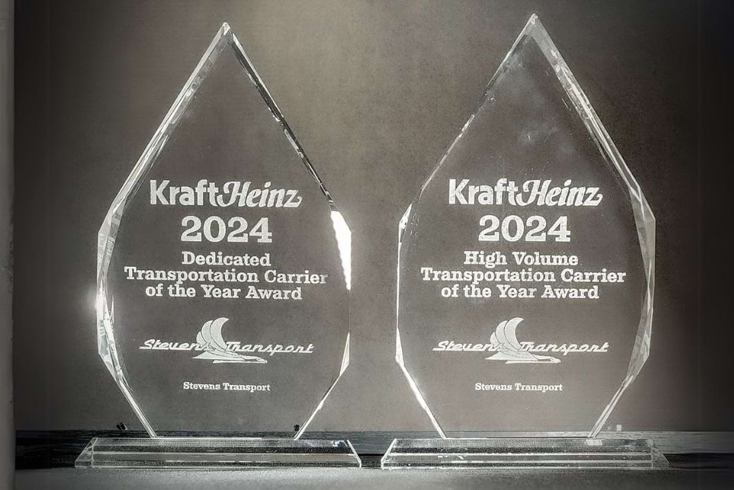 Image of two Kraft Heinz Awards for 2024